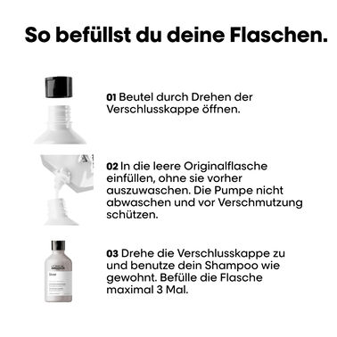 Silver Shampoo Refill 500 ml - Silver | L'Oréal Partner Shop