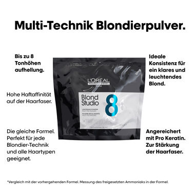 Blond Studio Multi-Technik Blondierungspulver 500 G - Blond Studio | L'Oréal Partner Shop
