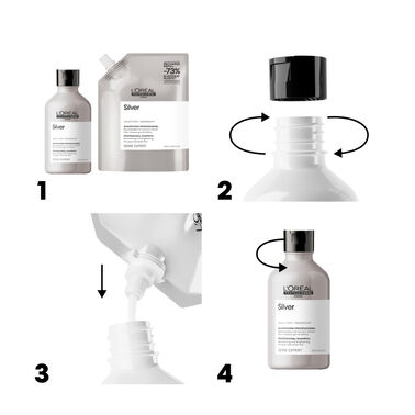 Silver Shampoo Refill 500 ml - Silver | L'Oréal Partner Shop