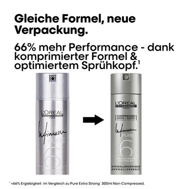 Infinium Pure Extra Strong Compressed Spray - Infinium | L'Oréal Partner Shop