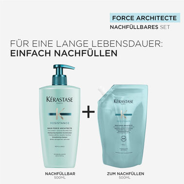 Résistance Bain Force Architecte Refill Set - Résistance | L'Oréal Partner Shop