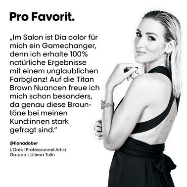 Dia color 6.3 Dunkelblond Gold - Dia color | L'Oréal Partner Shop