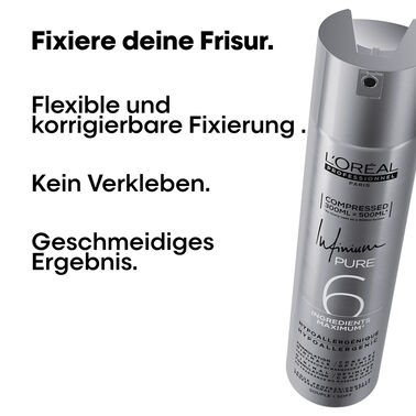 Infinium Pure Soft Compressed Spray - Infinium | L'Oréal Partner Shop