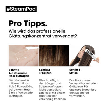 SteamPod Glättungskonzentrat - SteamPod | L'Oréal Partner Shop