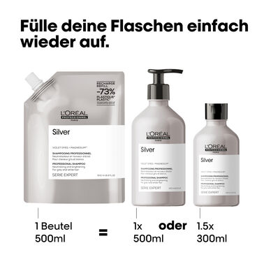 Silver Shampoo Refill 500 ml - Silver | L'Oréal Partner Shop